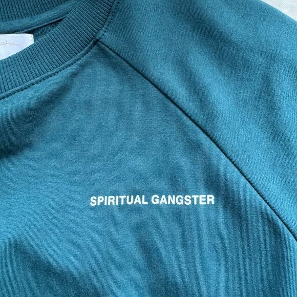 Spiritual Gangster Lizzy Cropped Sweatshirt Medium - Picture 4 of 7